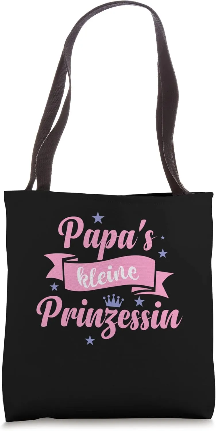 Daddy's Princess Father and Daughter Tote Bag