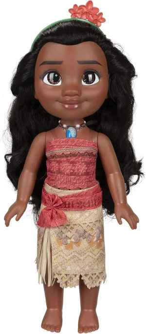 Disney Princess Moana Doll Sing & Shimmer Toddler Doll, Sings How Far I'll Go [Amazon Exclusive], Blue
