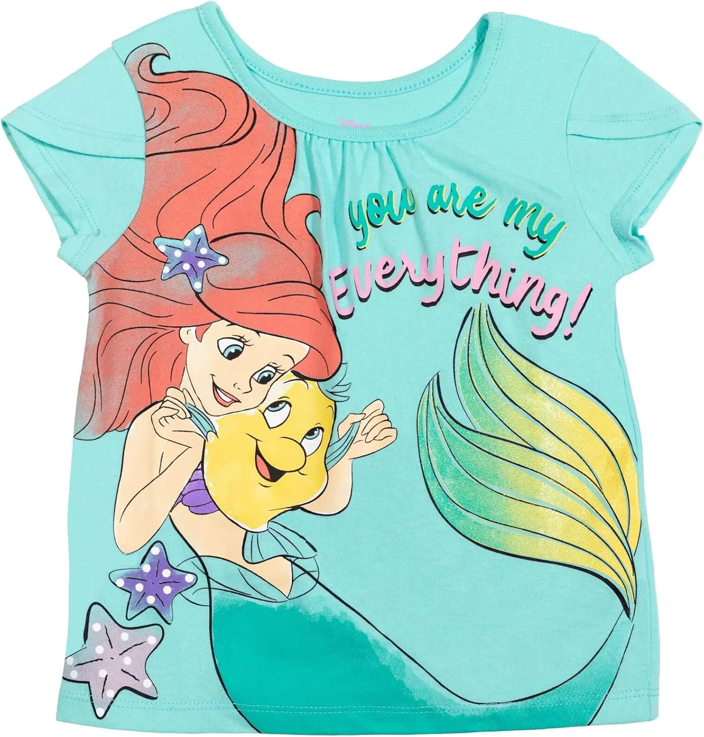 Disney Princess Moana Frozen Girls T-Shirt Tulle Mesh Skirt and Scrunchie 3 Piece Outfit Set Toddler to Big Kid