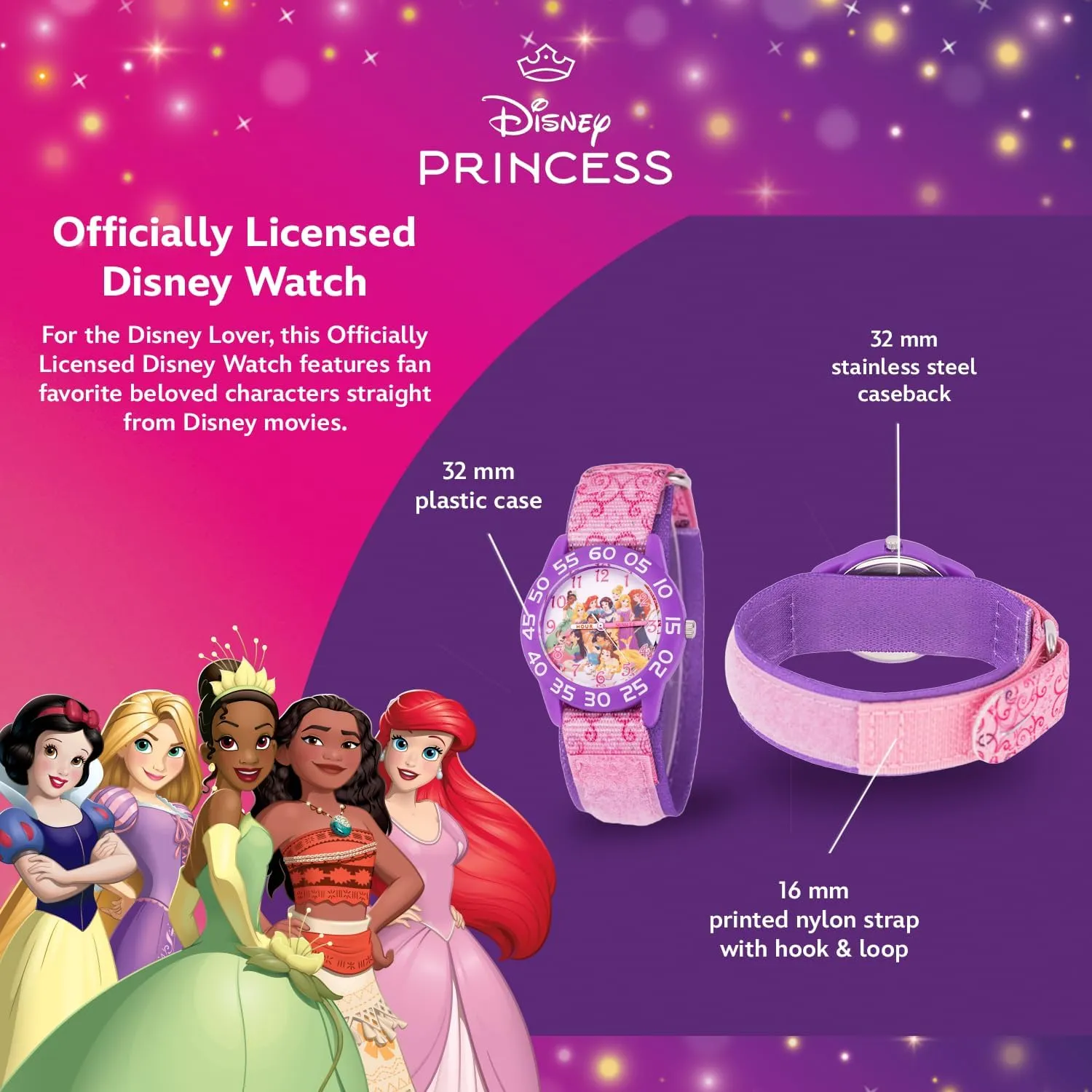 DISNEY Princess Watch for Girls