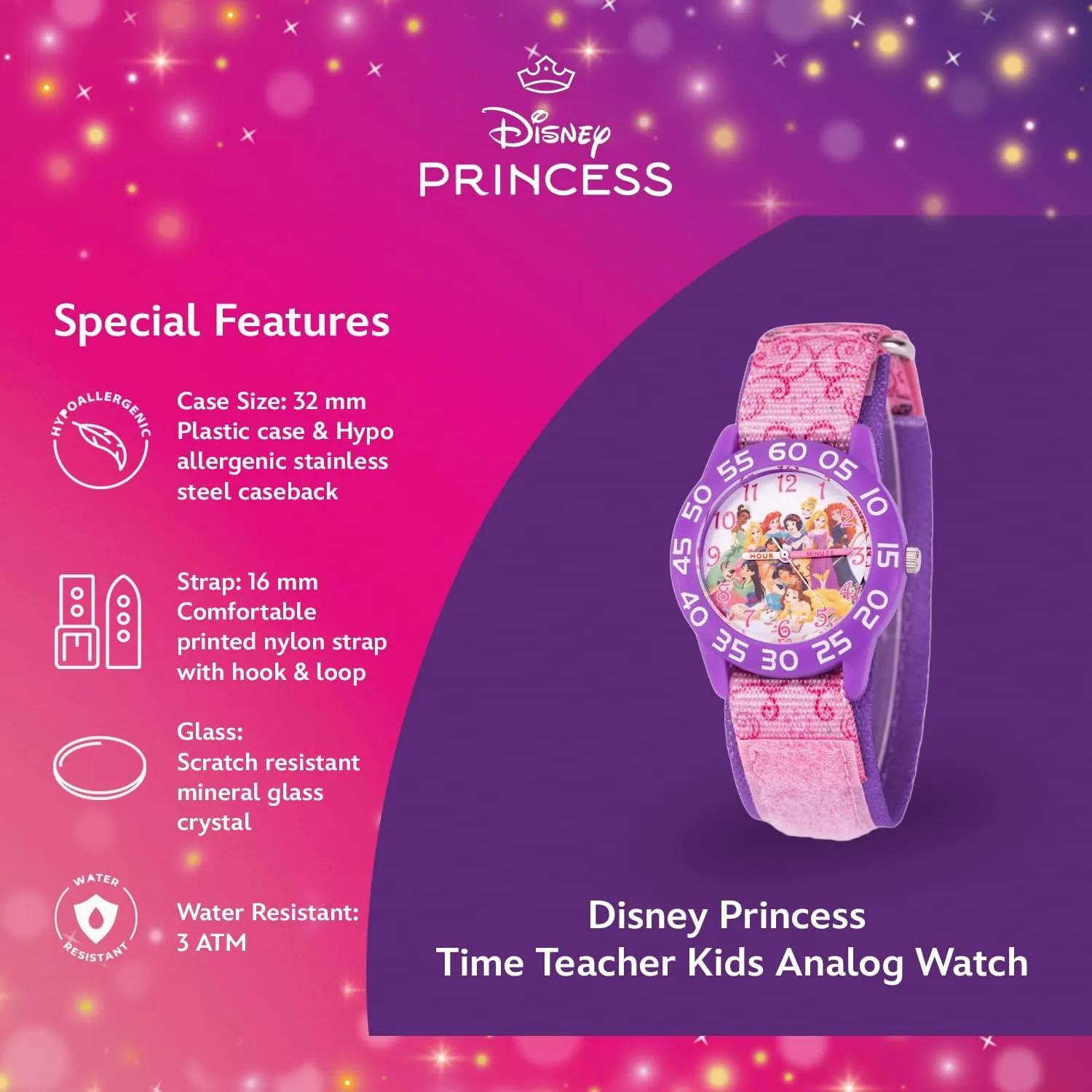 DISNEY Princess Watch for Girls