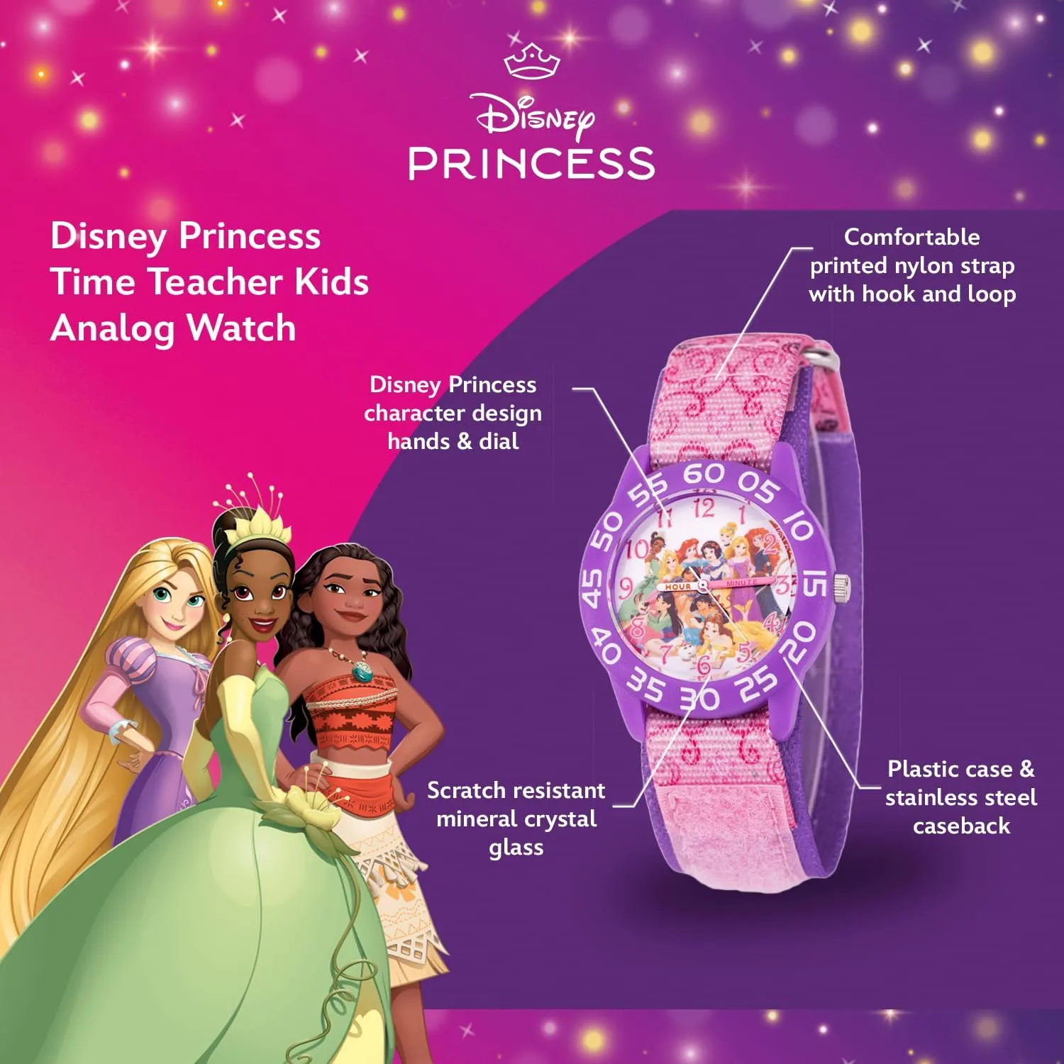 DISNEY Princess Watch for Girls