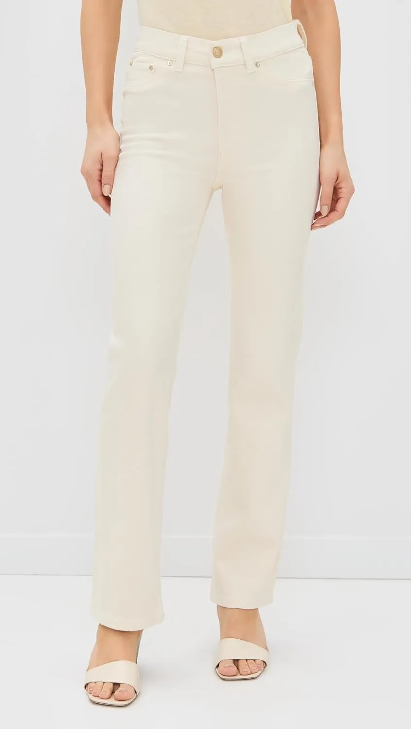 DL1961 Women's Halle Straight Instasculpt High Rise Jeans