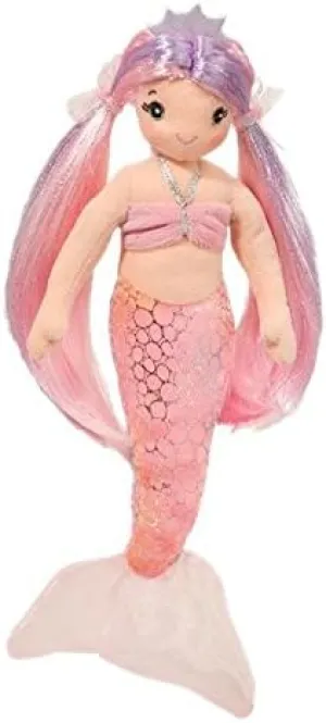 Douglas Serena Pink Mermaid Plush Stuffed Doll