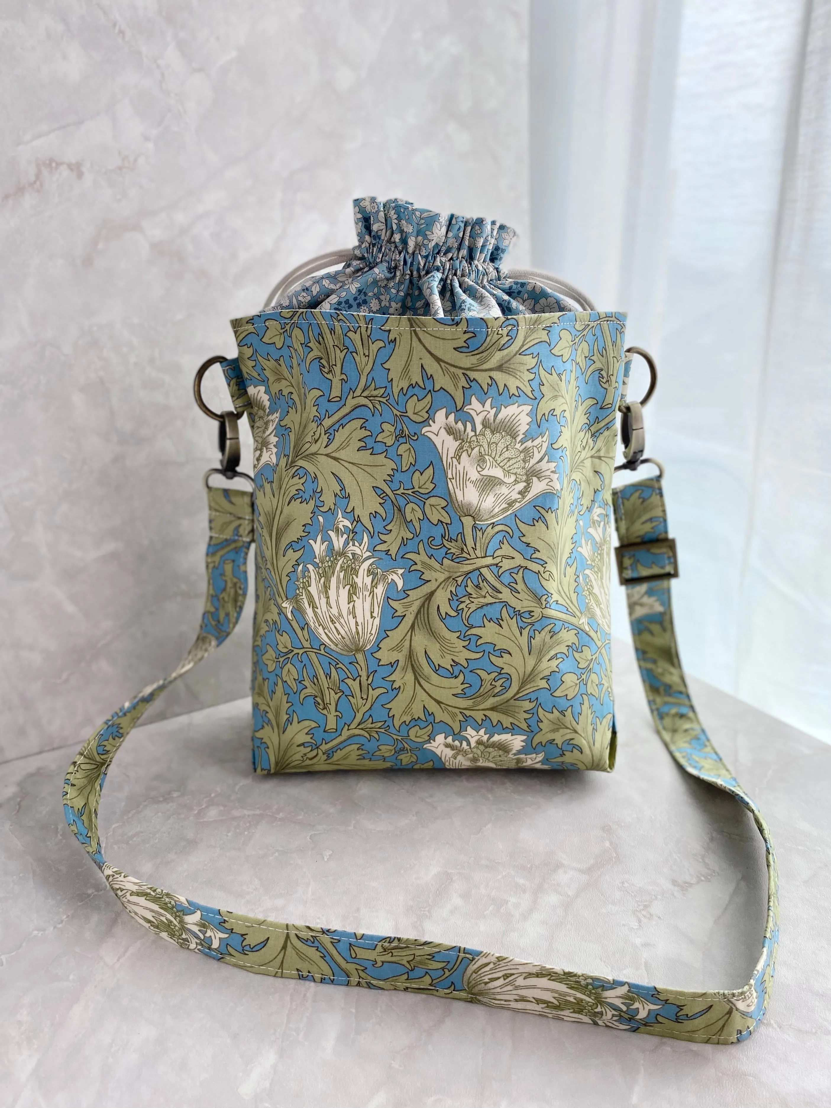 Drawstring Bucket Bag