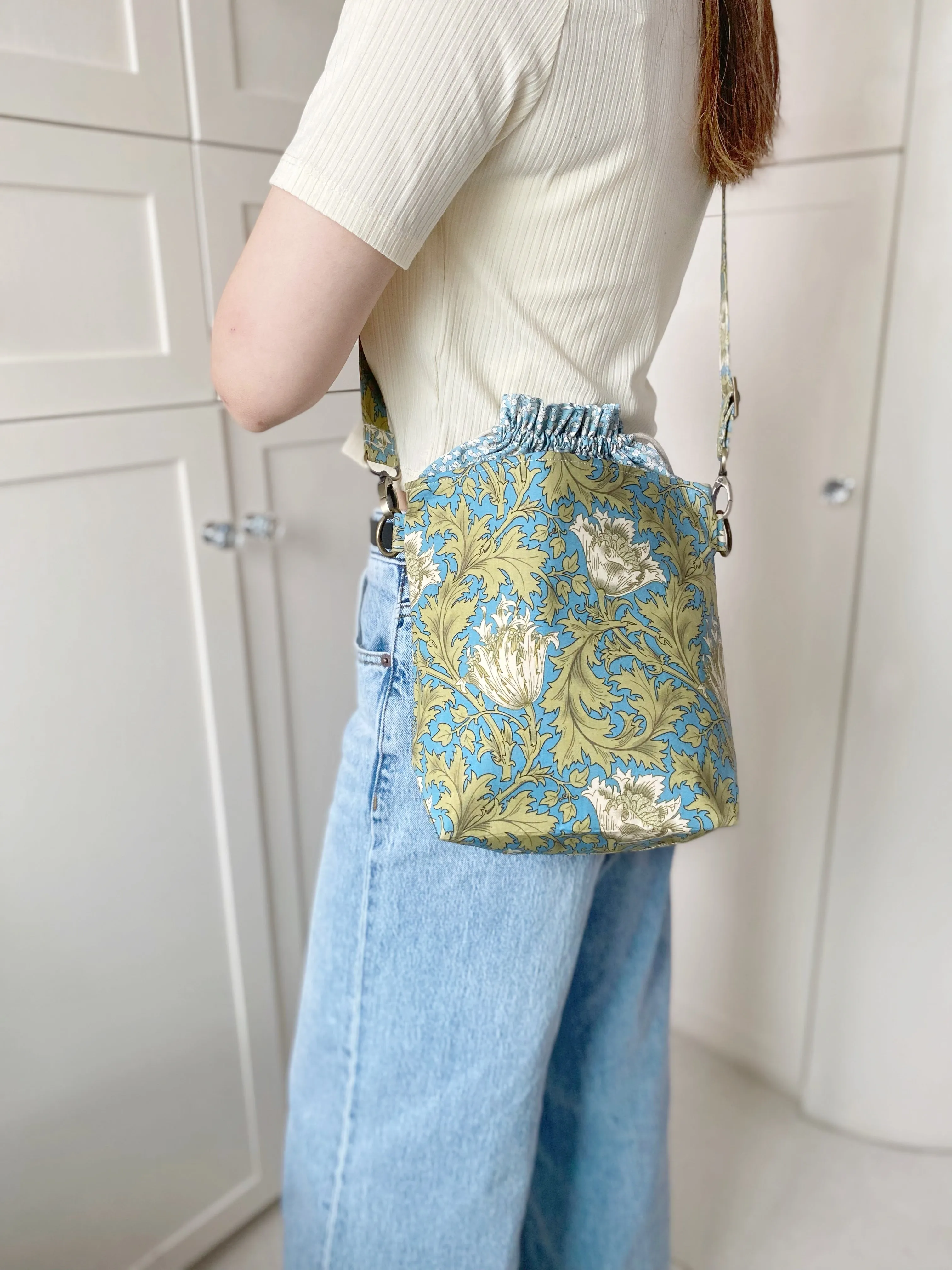 Drawstring Bucket Bag