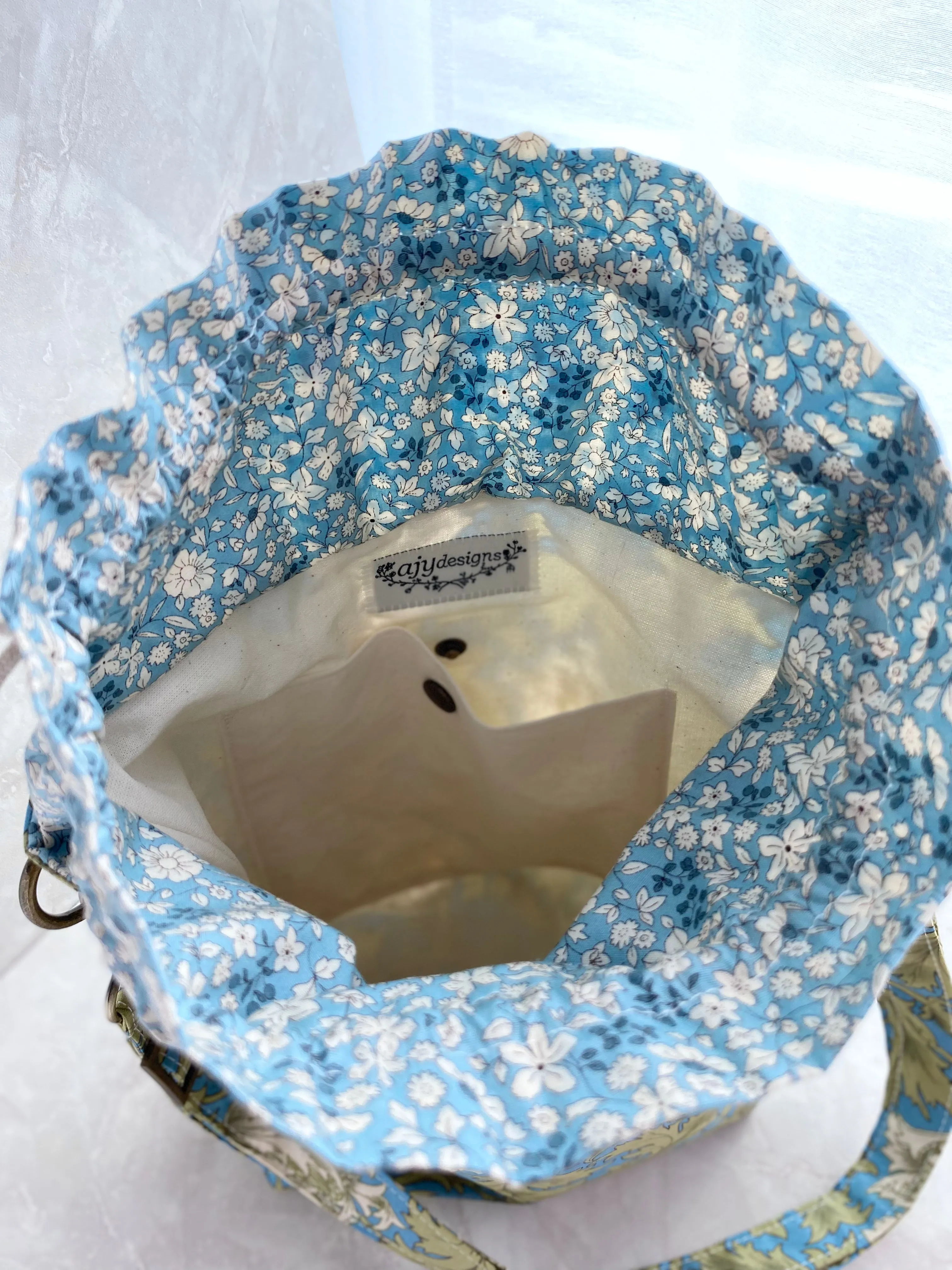 Drawstring Bucket Bag