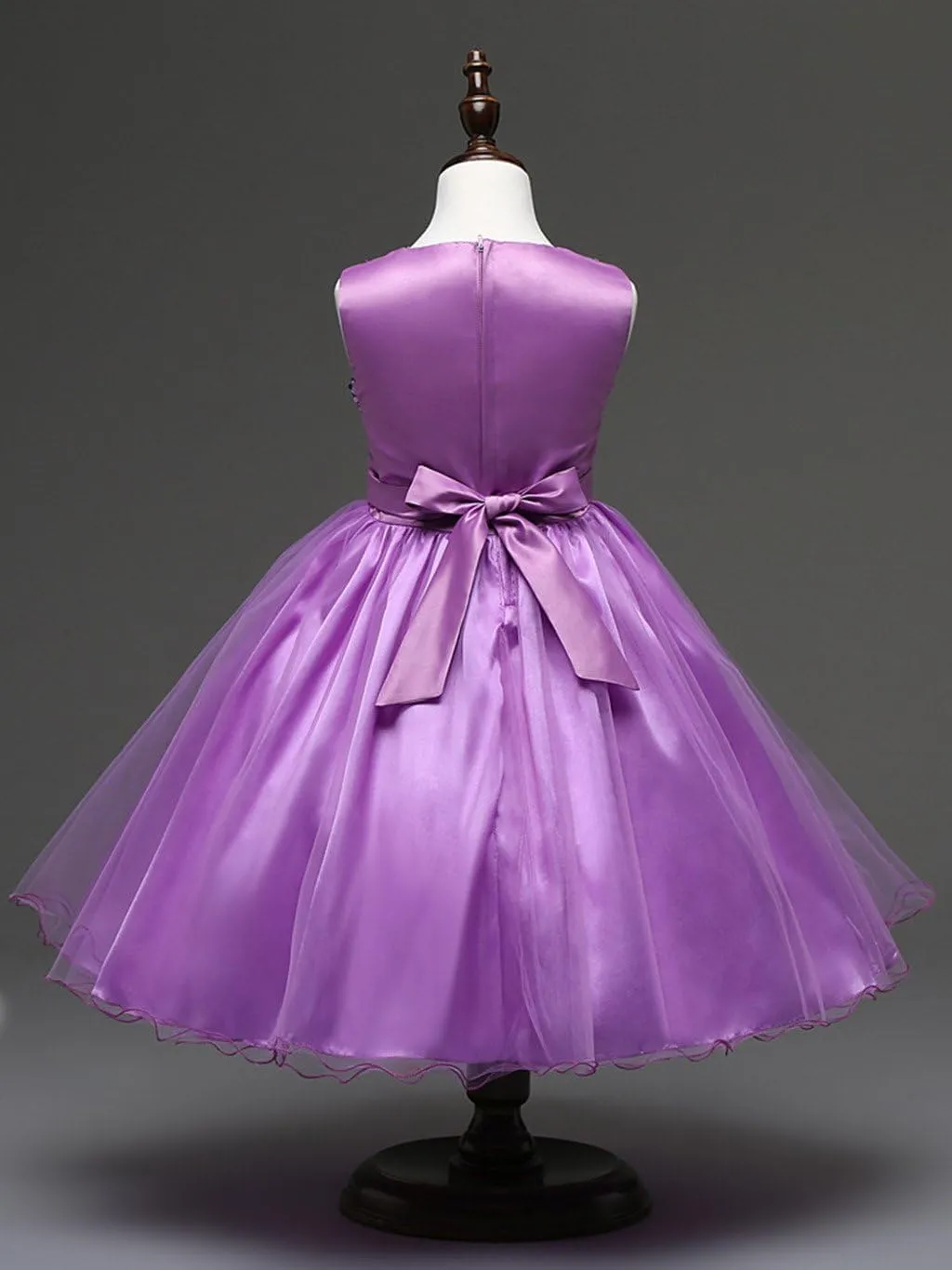 DreamHigh Sequined Flower Girls Party Pegant Dress