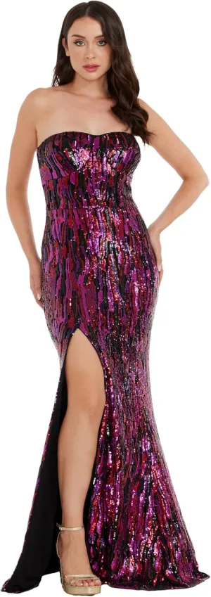 Dress the Population Women's Nikita Mermaid Maxi Dress