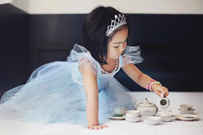 Dressup - Dress - Princess Blue Sequins