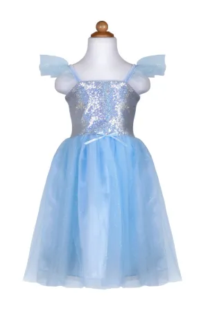Dressup - Dress - Princess Blue Sequins