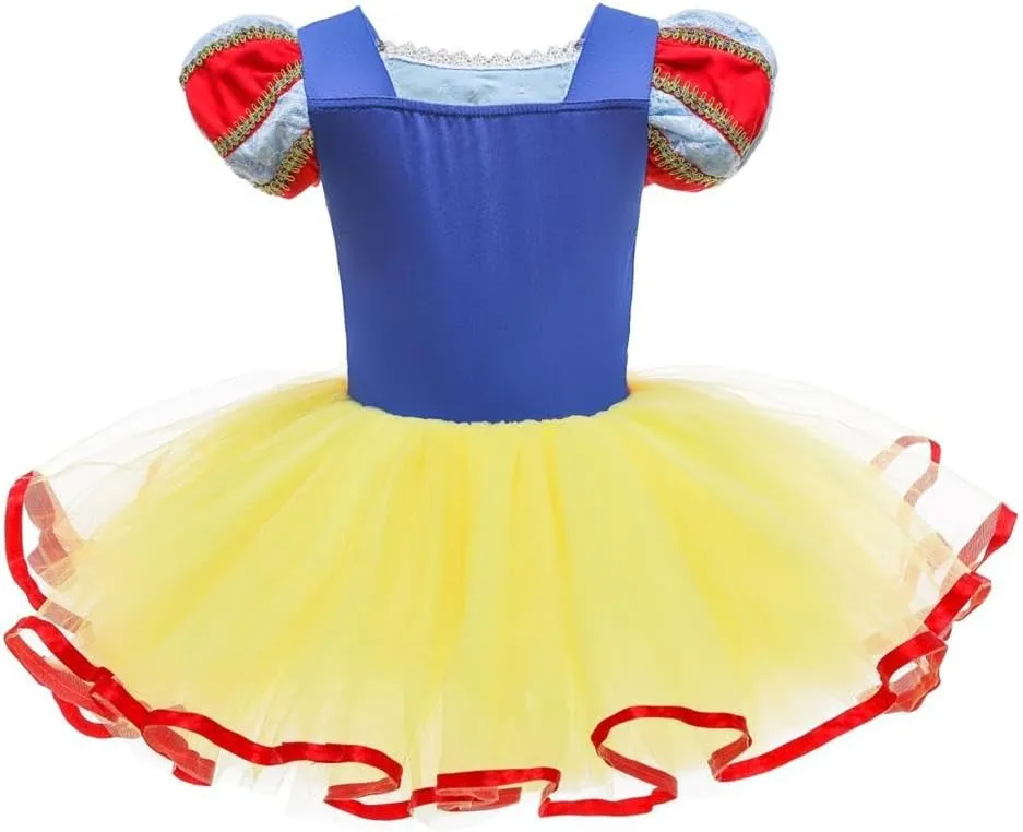 Dressy Daisy Ballet Leotards Tutu Dress for Toddler Girls Ballerina Outfits Dance Costume Dancewear with Tulle Skirt