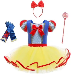 Dressy Daisy Ballet Leotards Tutu Dress for Toddler Girls Ballerina Outfits Dance Costume Dancewear with Tulle Skirt