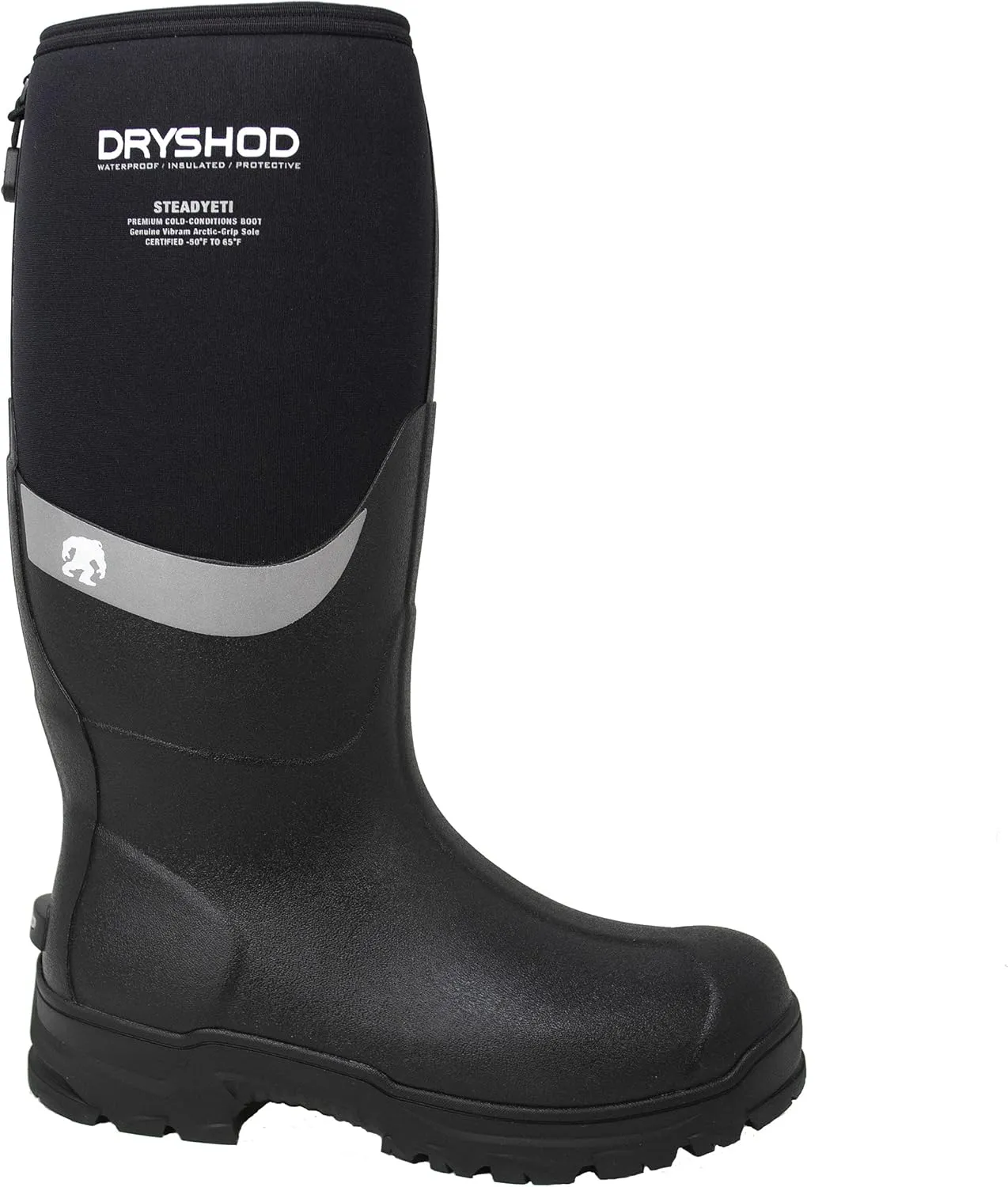 Dryshod STEADYETI Hi with genuine Vibram Arctic Grip Outsole