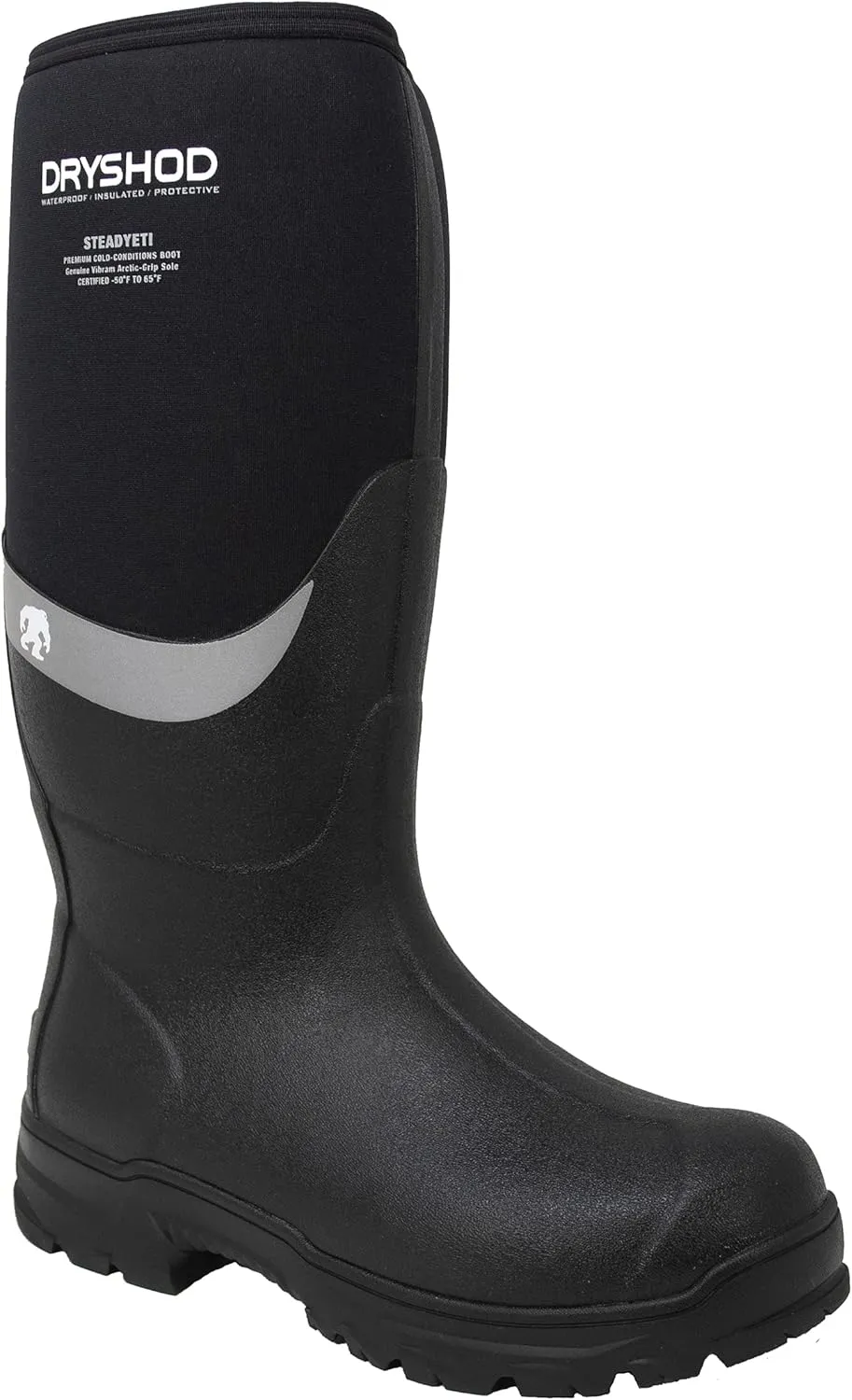 Dryshod STEADYETI Hi with genuine Vibram Arctic Grip Outsole
