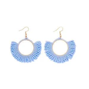 Earrings by Embera Bead Project, Drop Bead Earrings, Social Impact (Dalia)