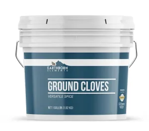 Earthborn Elements Ground Cloves 1 Gallon Bucket, Backed Goods, Versatile Spice