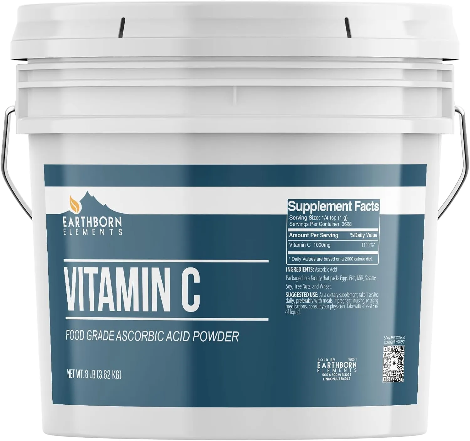 Earthborn Elements Vitamin C Powder (1 Gallon)