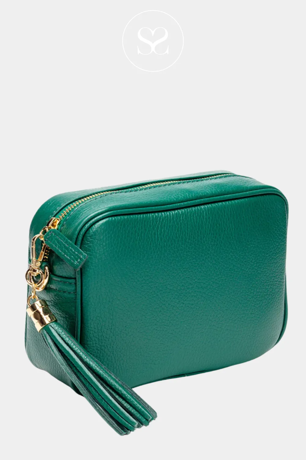 ELIE BEAUMONT - CROSSBODY BAG - PEACOCK