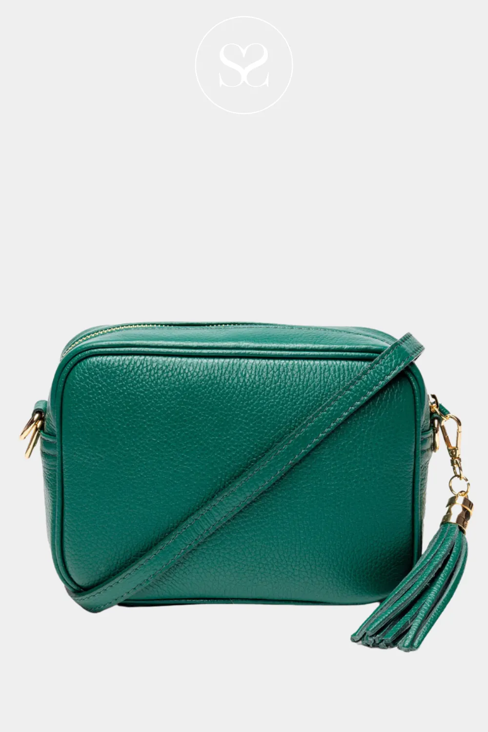 ELIE BEAUMONT - CROSSBODY BAG - PEACOCK