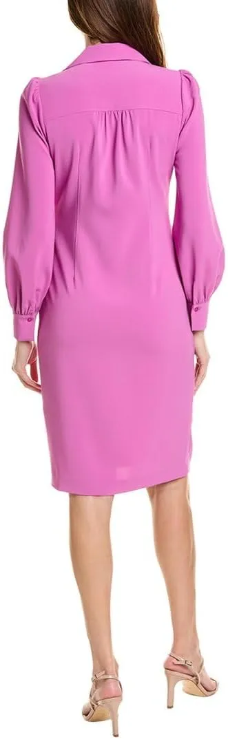 Elie Tahari Wrap Bodice Dress