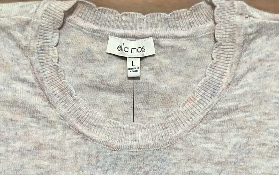 Ella Moss Women's Puff Sleeve Sweater