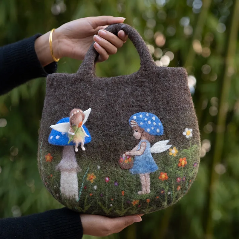 Enchanted Forest Wool Bags: Whimsical Woodland Delights
