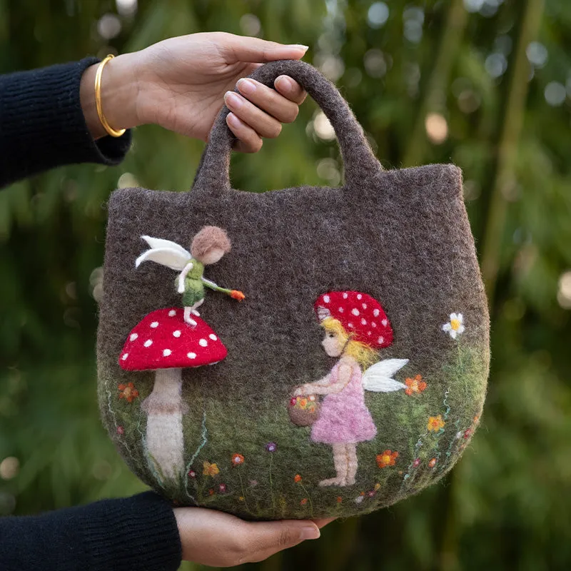 Enchanted Forest Wool Bags: Whimsical Woodland Delights