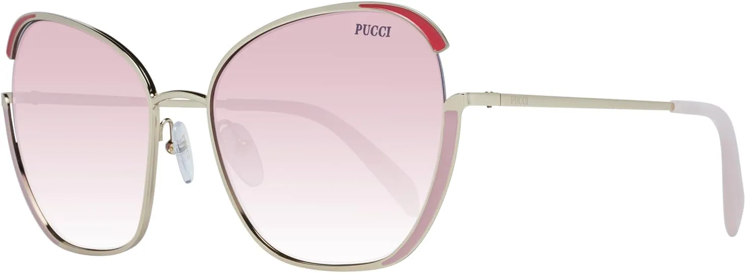 EP0131 Gold/Red Shaded 58/19/135 women Sunglasses
