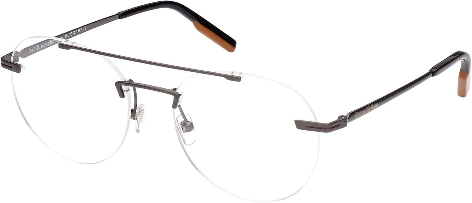 Ermenegildo Zegna EZ5196-008 Eyeglasses Frame Metal 56mm