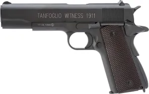 Evike Airguns - Tanfoglio Witness Metal Blowback 1911 4.5mm Air Gun