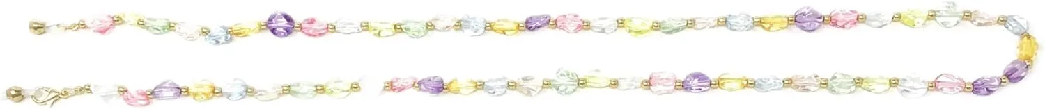 Eyeglass Chain Strap Women Sunglasses Holder Necklace Fashion Gold Crystals 27""