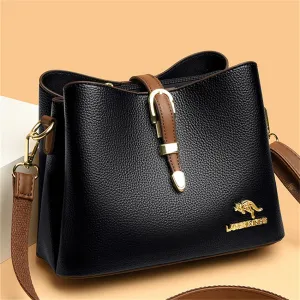 Fashion High Quality Leather Female Shoulder Messenger Bag