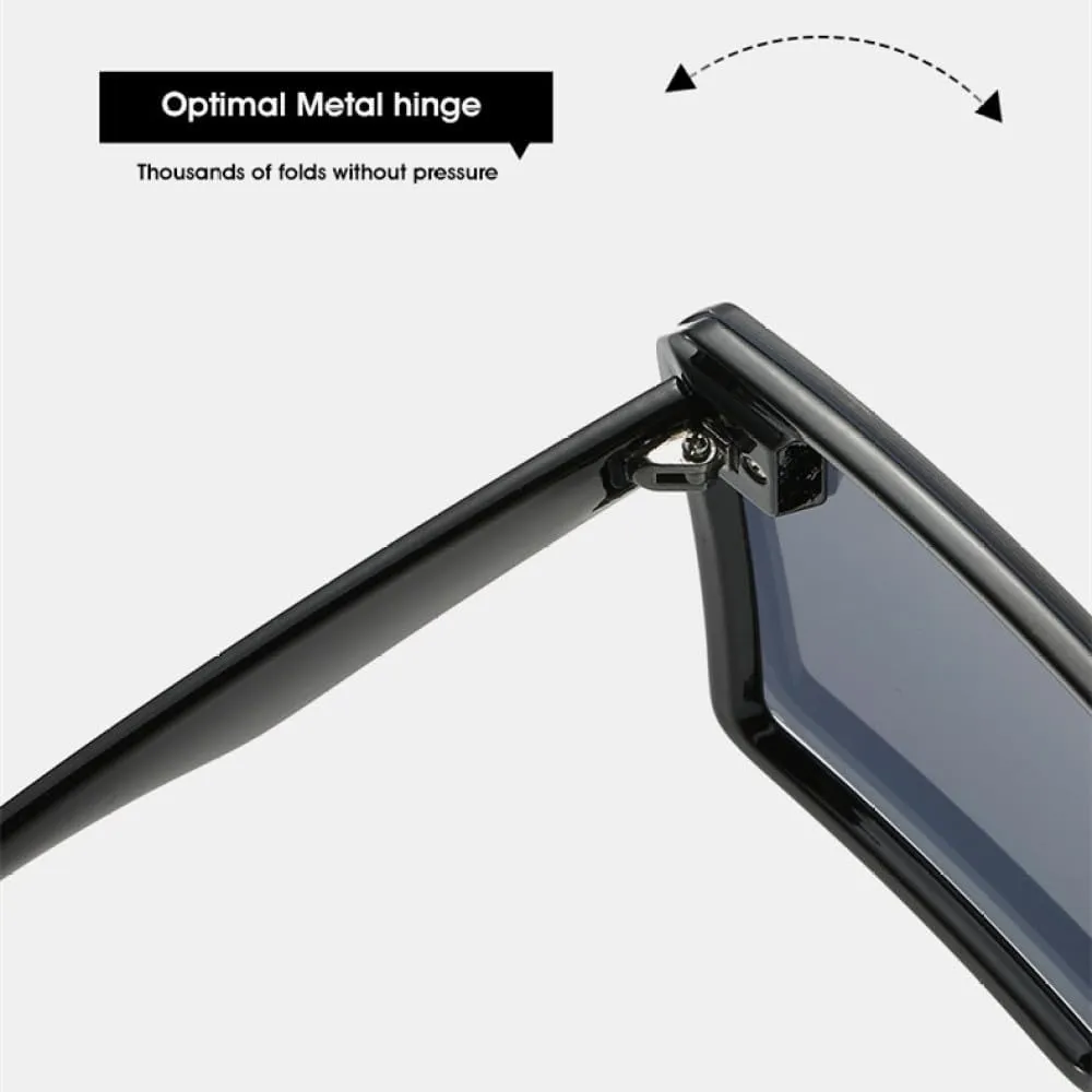Fashion One Piece Oversize Sunglasses Women Retro Gradient Sun Glasses Men Big Frame Retro Eyewear UV400