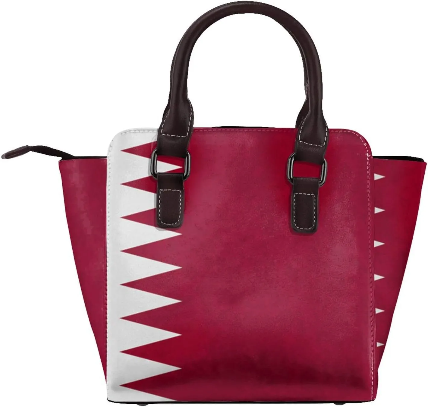 Fashion Rivet Handbag for Women Crossbody Purse Studded PU Leather Handle Bag