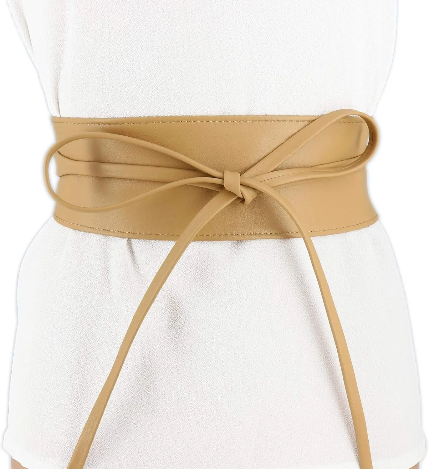 FASHIONGEN - Woman Italian leather Obi belt, CASSIANE