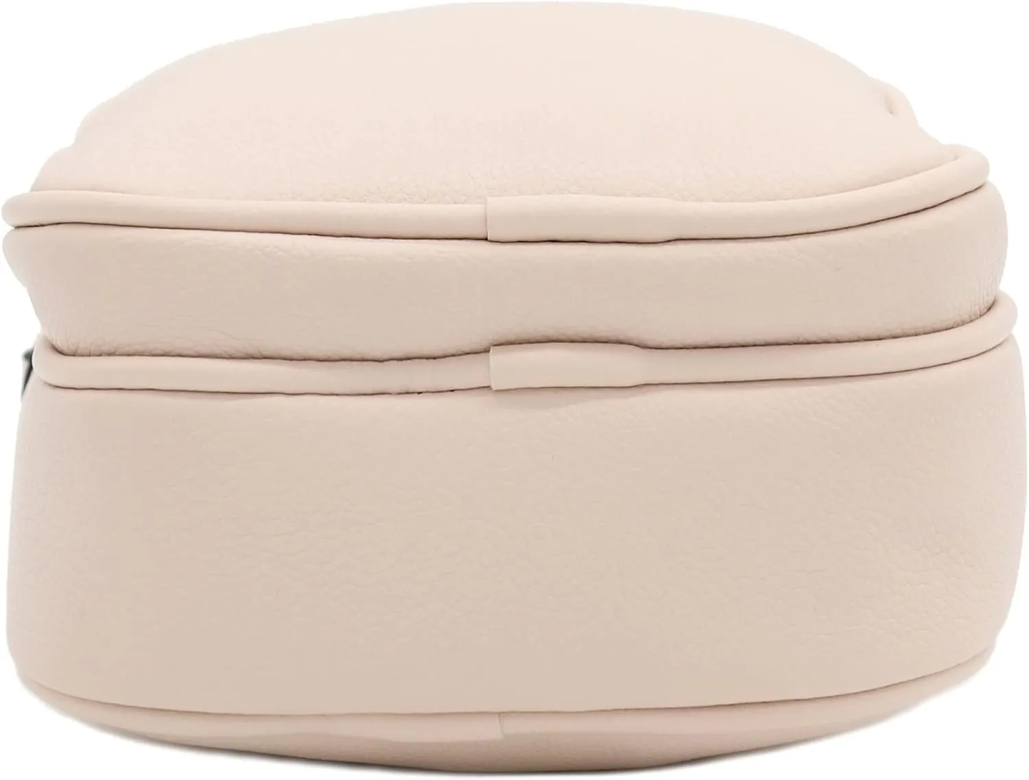 FashionPuzzle Multi Pocket PU Leather Casual Medium Crossbody Bag with Adjustable Strap