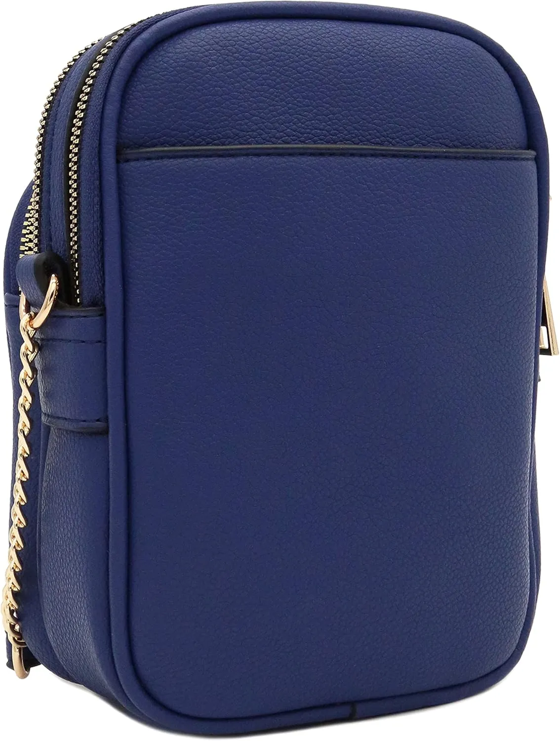 FashionPuzzle Multi Pocket PU Leather Casual Medium Crossbody Bag with Adjustable Strap
