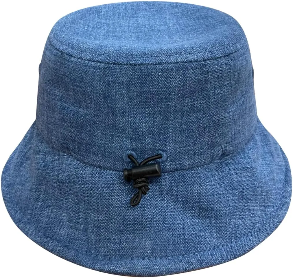 Fits Y’All Denim Bucket Hat: Stylish, Durable, Lightweight, and Comfortable for Men, Women, and Unisex