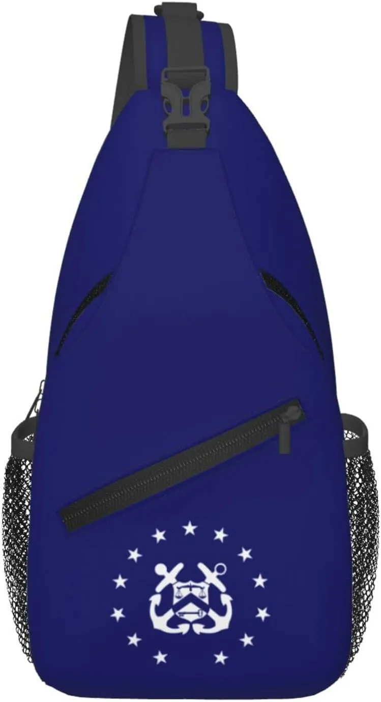 Flag of the United States Secretary of the Treasury Crossbody Bags For Women Men Chest Backpack Gym Shoulder Bag Travel Outdoor Sports Casual Crossbody Bags