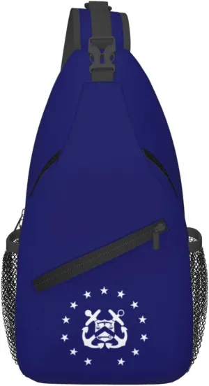Flag of the United States Secretary of the Treasury Crossbody Bags For Women Men Chest Backpack Gym Shoulder Bag Travel Outdoor Sports Casual Crossbody Bags