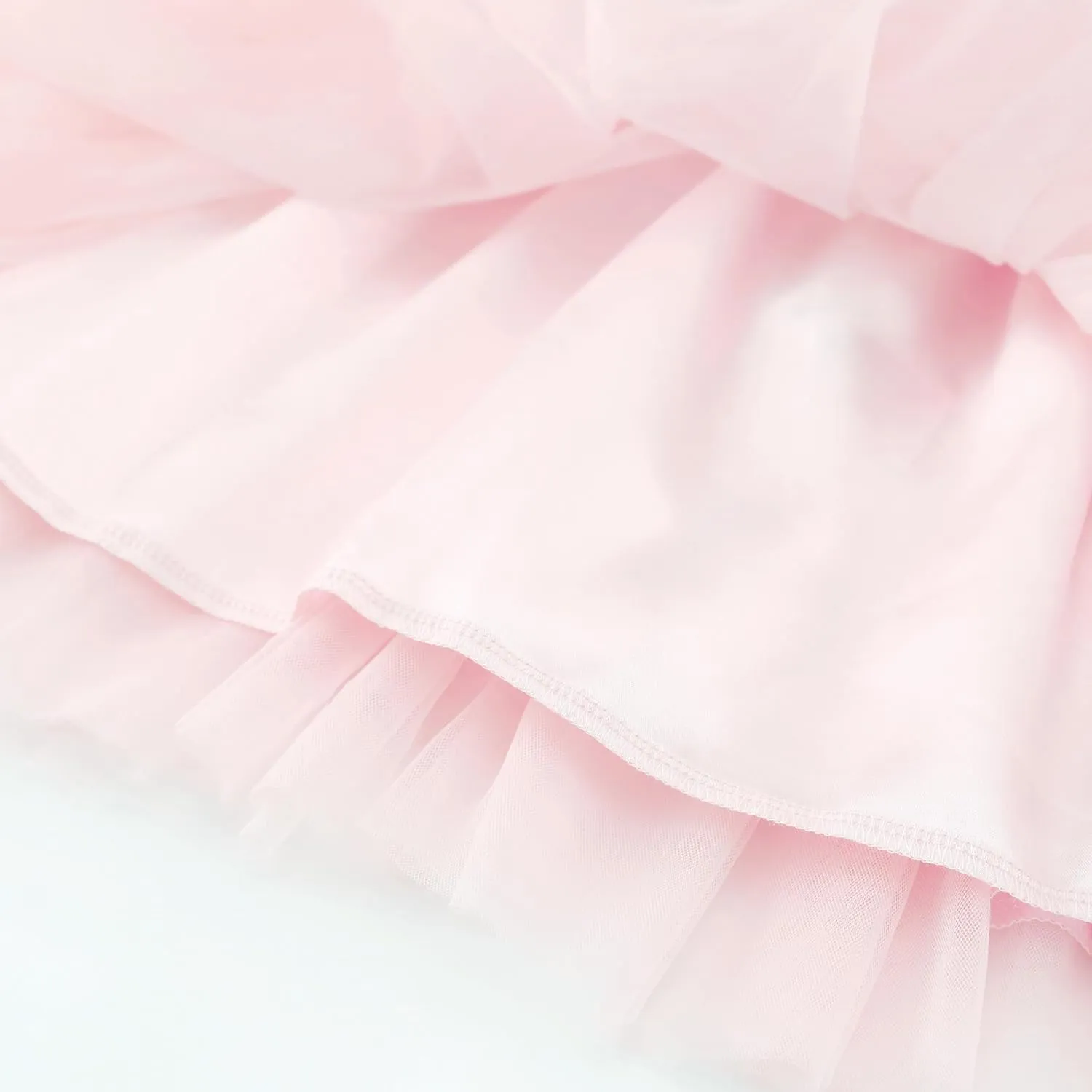 Flofallzique Toddler Tutu Dress Summer Flutter Sleeve Infant Baby Birthday Party Girls Tulle Dress for 1-6 Y