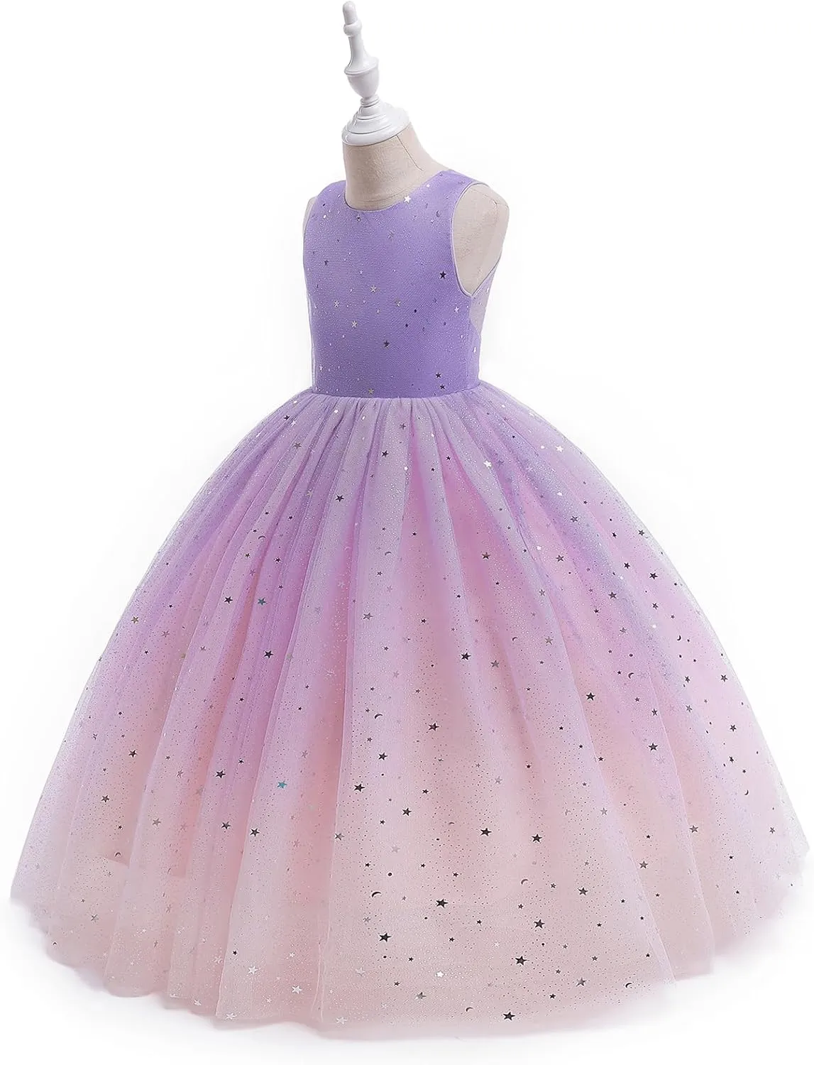 Flower Girls Tulle Dress Bridesmaid Sparkle Wedding Pageant Dresses Princess Birthday Party
