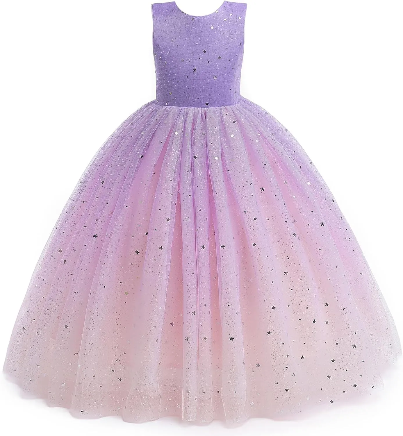 Flower Girls Tulle Dress Bridesmaid Sparkle Wedding Pageant Dresses Princess Birthday Party