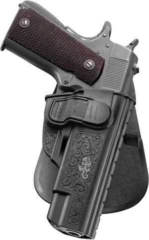 Fobus 1911CH Gun Holster for Most Colt, Ruger, Sig/Sauer, Smith & Wesson, Taurus, Springfield 1911 Style Pistols, Without Rails