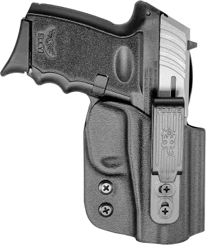 Fobus SYDVG Concealed Carry Holster for SCCY DVG-1, DVG-1RDR, and DVG-1RD Pistol, Optics Ready, Tuckable IWB and OWB