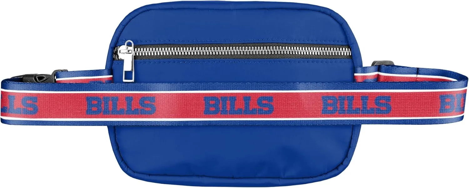 FOCO NFL Unisex-Adult NFL Team Color Wordmark Crossbody Belt Bag