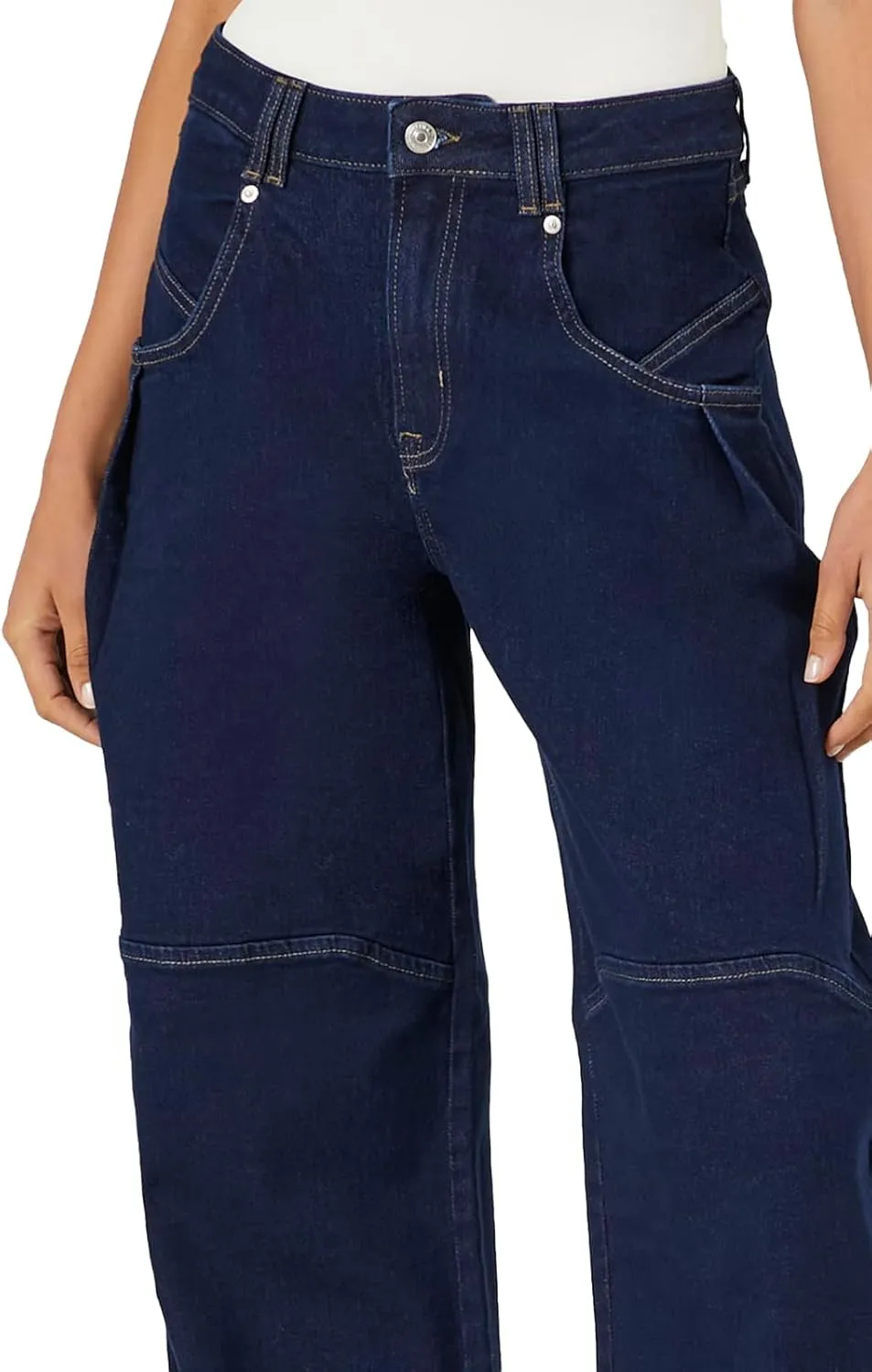 Forever 21 Women's Baggy Mid-Rise Jeans