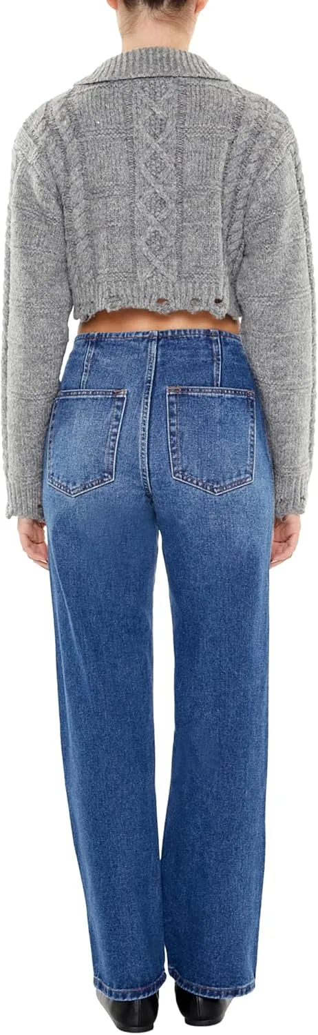 Forever 21 Women's Low-Rise Bootcut Jeans