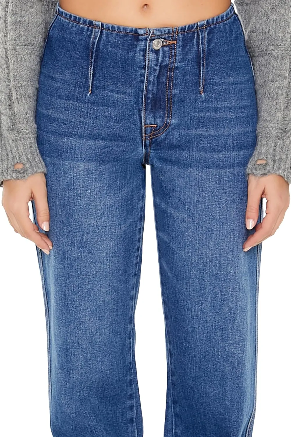 Forever 21 Women's Low-Rise Bootcut Jeans